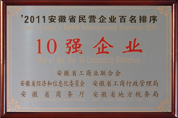 10強企業(yè)民營企業(yè)百名排序