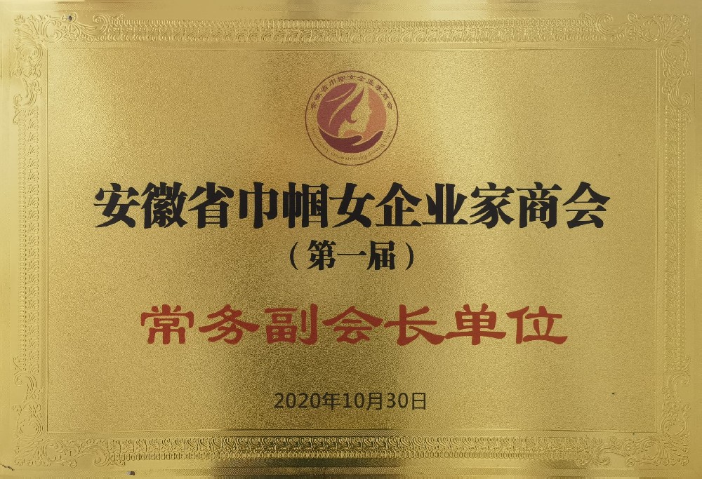 省巾幗女企業(yè)家商會常務副會長單位